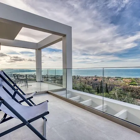 Villa Dominante - Horizon With Sea-view Heated Jacuzzi & Infinity Pool By Posarelli *